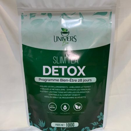Thé Détox Bio 28 Jours – Slim Tea Univers Bio | Drainant & Digestion