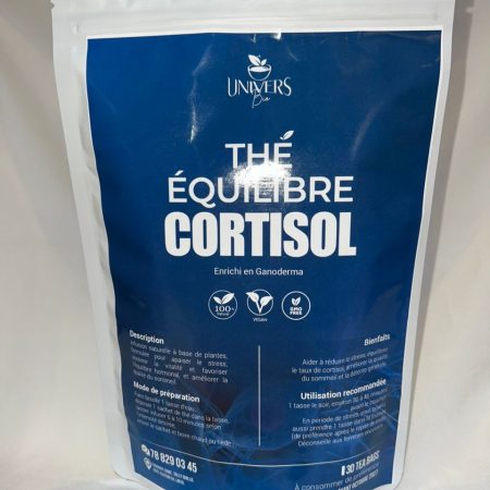 Thé Équilibre Cortisol Bio – Anti-Stress & Sommeil | Univers Bio